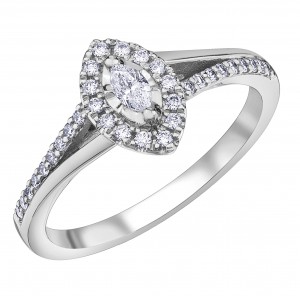 Women diamonds ring 10kt DD7865