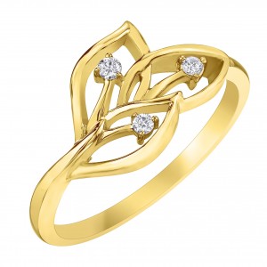 Women diamonds ring 10kt DD7882